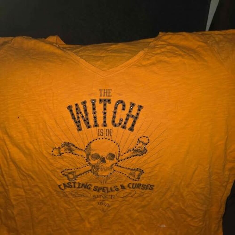 Halloween Shirt plus size lane Bryant 22/24 euc
